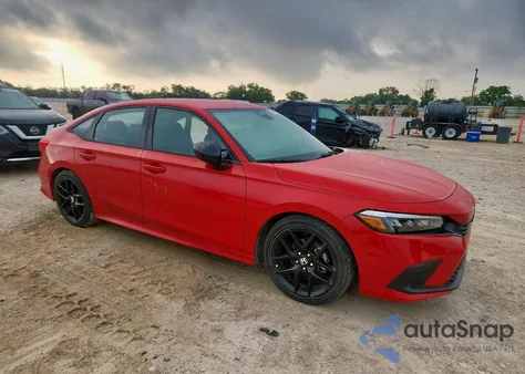 2022 Honda Civic Sport из США, поврежденный, VIN 2HGFE2F53NH586823